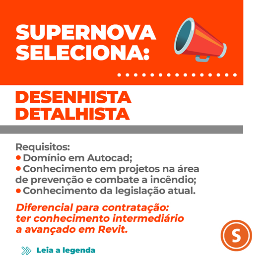 Supernova Engenharia seleciona: